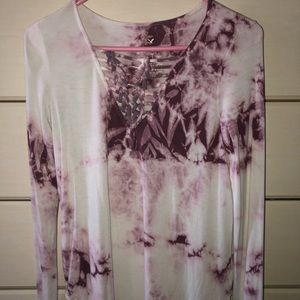 American Eagle Tie Dye Shirt